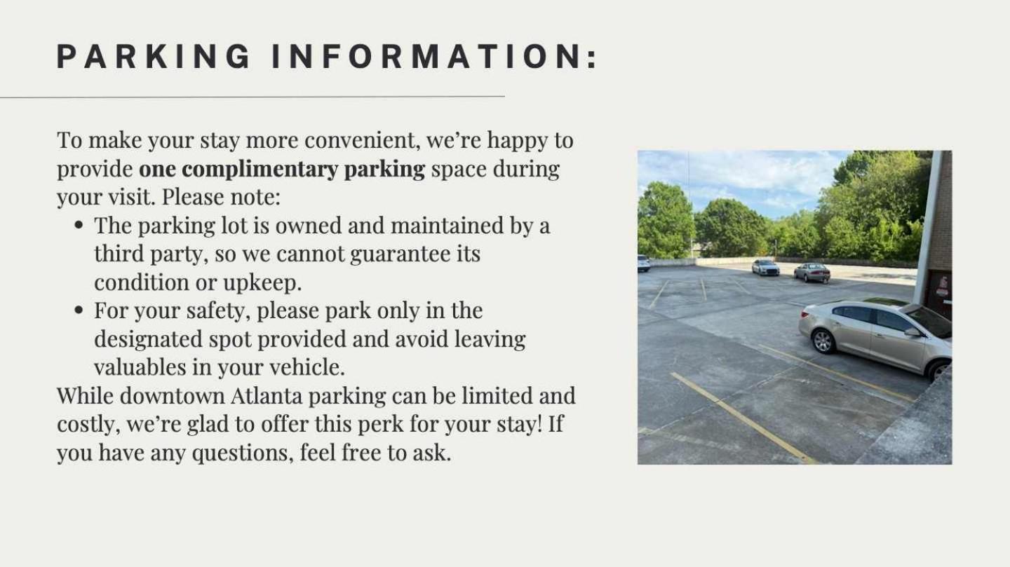Atl Downtown 2br King Bed Free Parking Lm1003 Сasa de vacaciones Atlanta